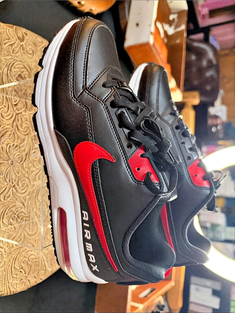 Nike Air Max LTD 3 Sneakers Black & Red US 10